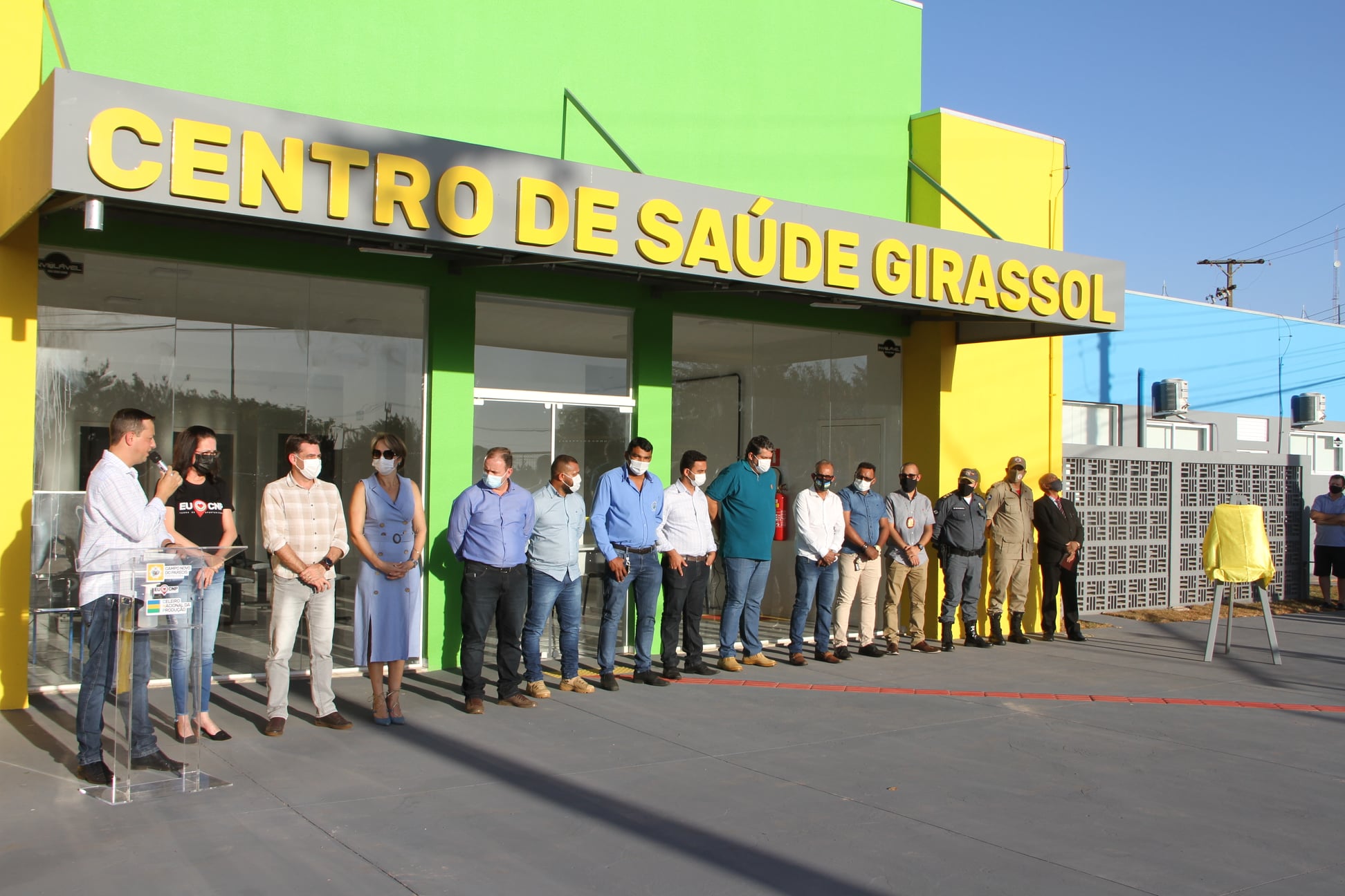 Unidade de Saúde porte 4 é inaugurada durante as comemorações de aniversário do município