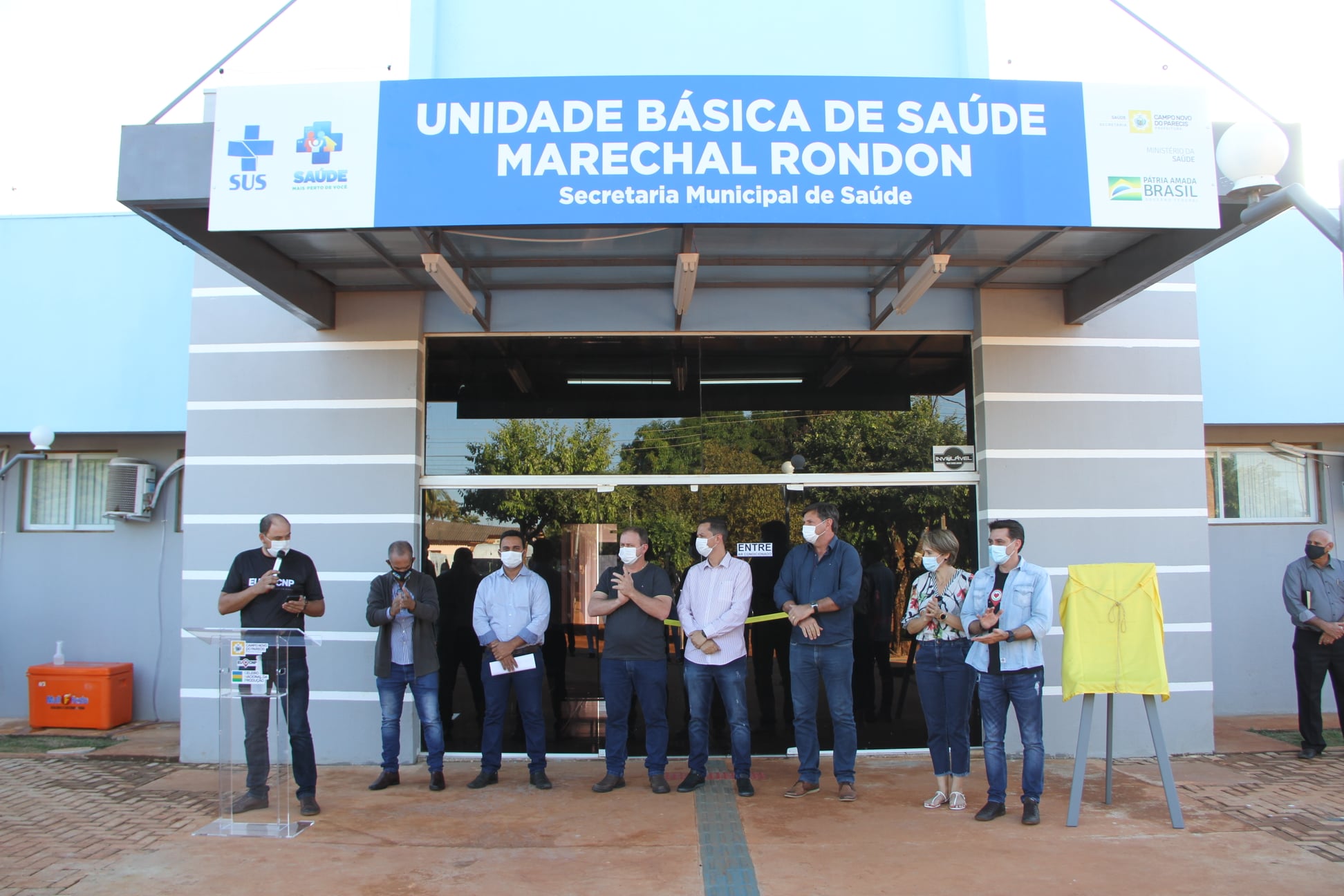 Em comemoração aos 33 anos do município, Unidade de Saúde é inaugurada no Distrito Marechal Rondon